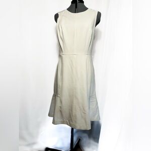 White House Black Market White, Cream Midi Dress